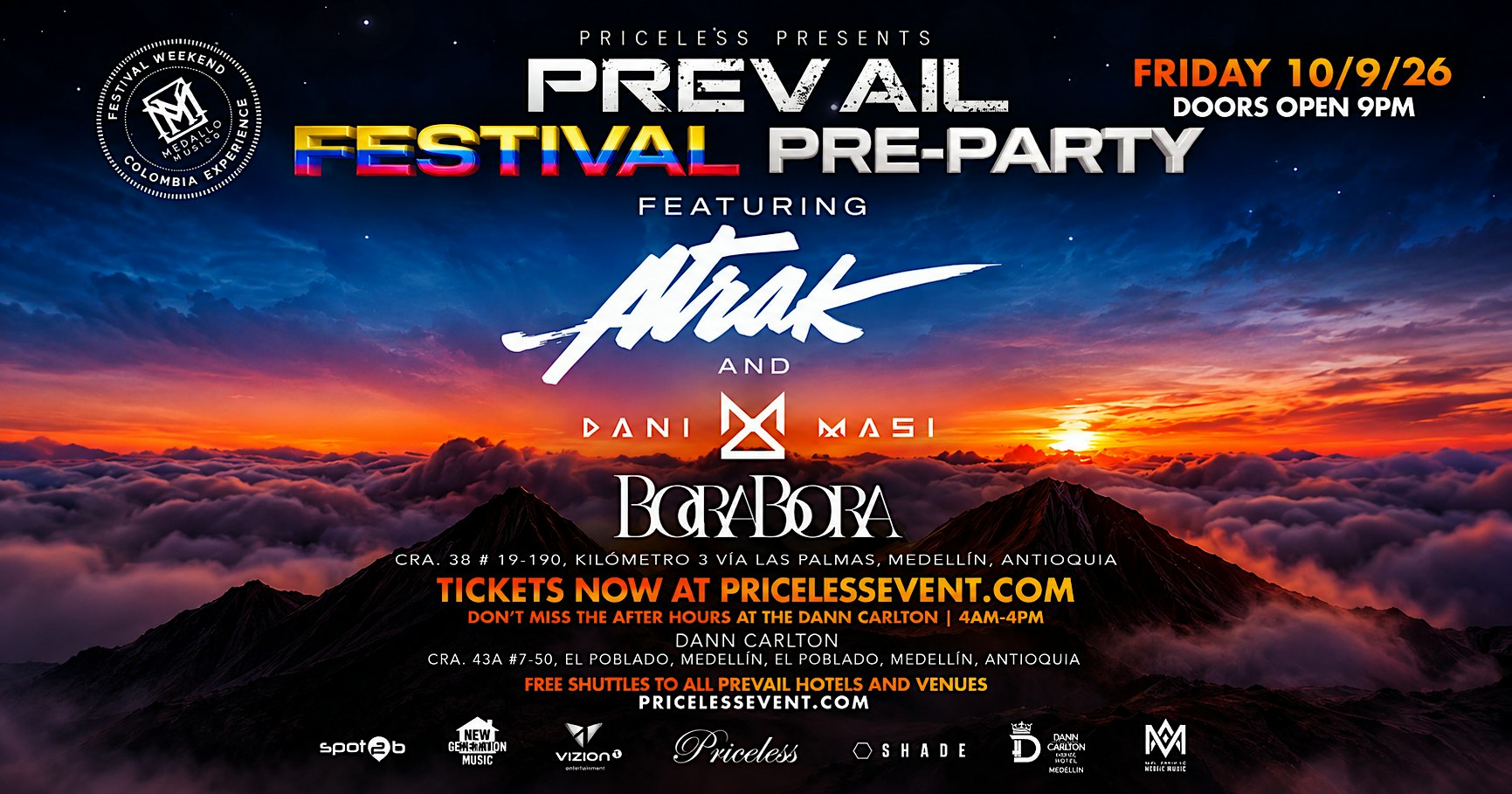 A-TRAK I DANI MASI EDC WELCOME PARTY AT BORA BORA MDE