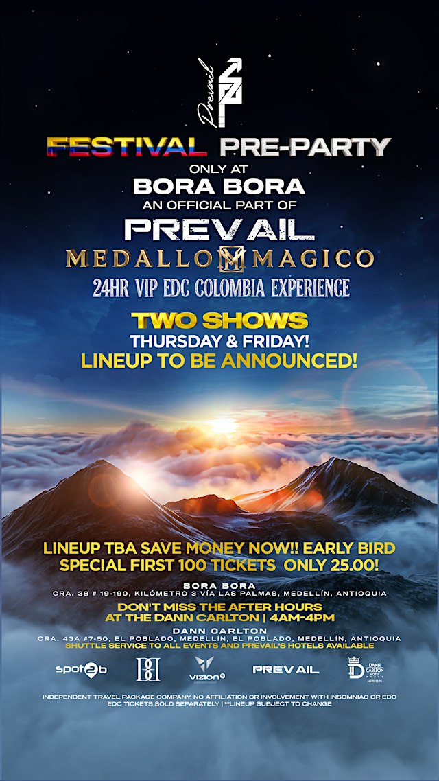 EDC PRE-PARTY THURSDAY AT BORA BORA (Tech House Vibes)