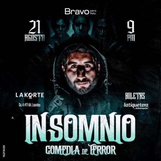Insomnio, comedia de terror 2026