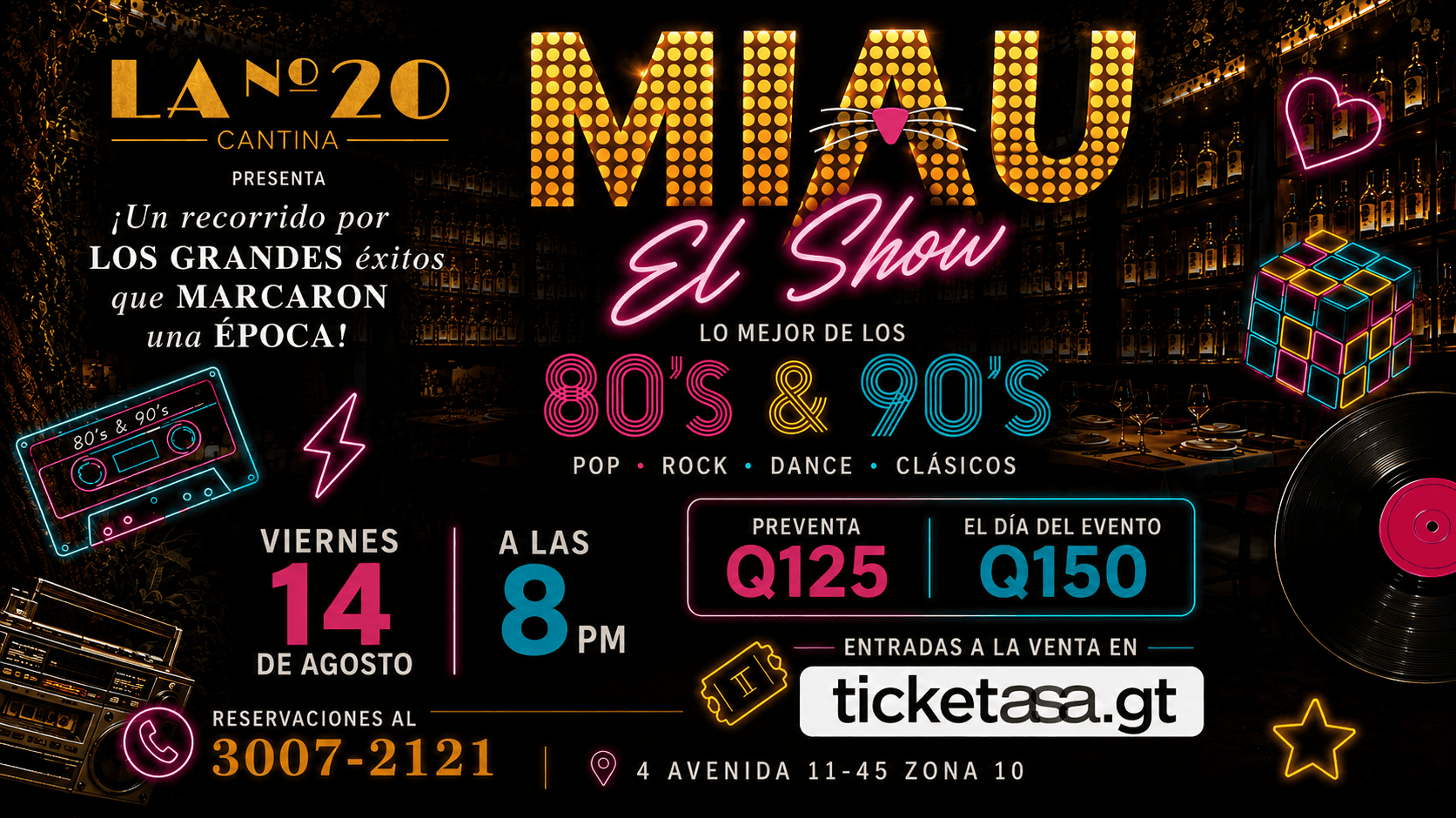 SHOW GRUPO MIAU