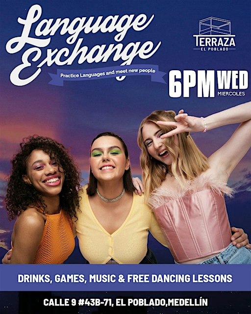 Toucan's Language Exchange - Games, Conversation & Salsa · Free