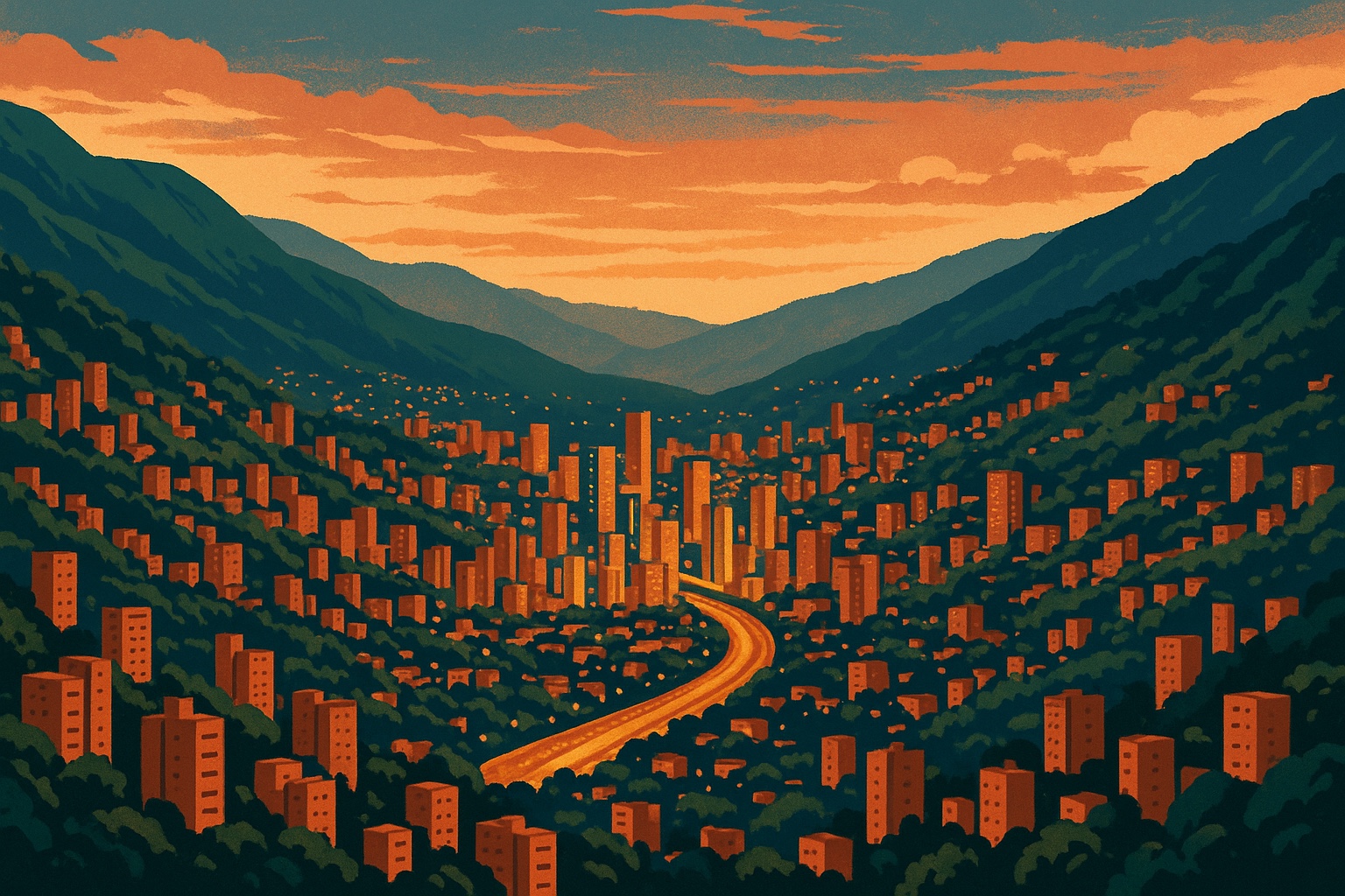 Panorámica de Medellín - Ciudad de la Eterna Primavera
